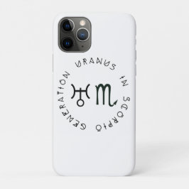 Generatie Uranus in Schorpioen Astrologie Sterrenb Case-Mate iPhone Case