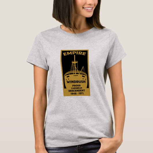 Generatie Windrush Black Geschiedenis T-shirt (Voorkant)
