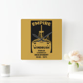 Generatie Windrush Black Geschiedenis Vierkante Klok (Huis)