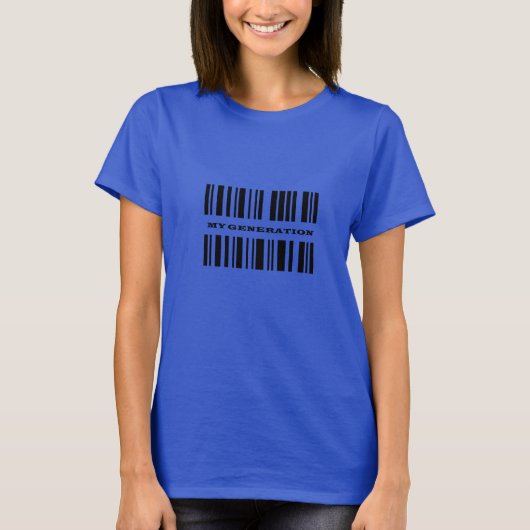 Generatie X BAR CODE T-Shirt (Voorkant)