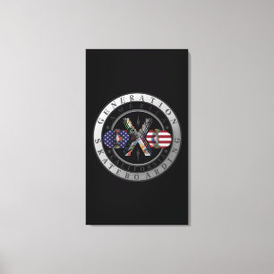 Generatie X Californië Canvas Afdruk