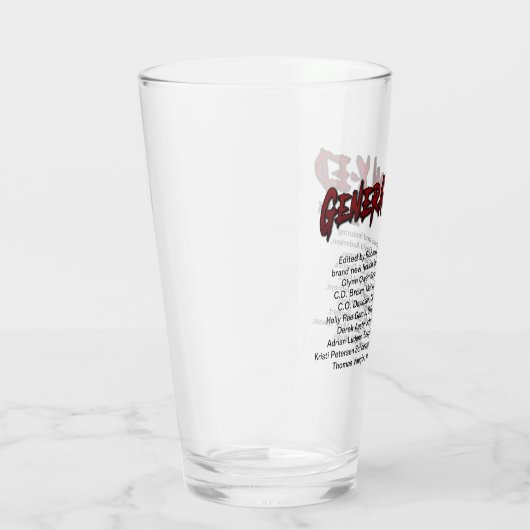 Generatie X-D-glas met auteur Glas (Rechts)