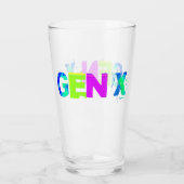 Generatie X Glas (Achterkant)