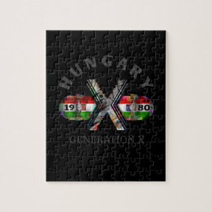Generatie X Hongaars skateboard van 1980 Legpuzzel