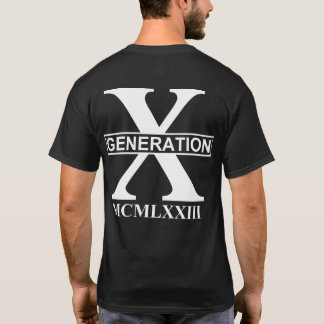 GENERATIE X - MCMLXXIII (1973) T-SHIRT