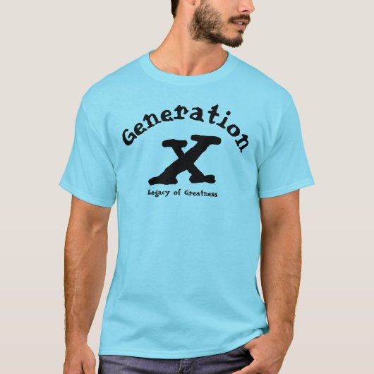 Generatie X T-shirt (Voorkant)