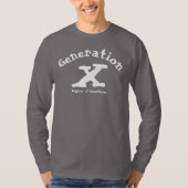 Generatie X T-shirt (Voorkant)