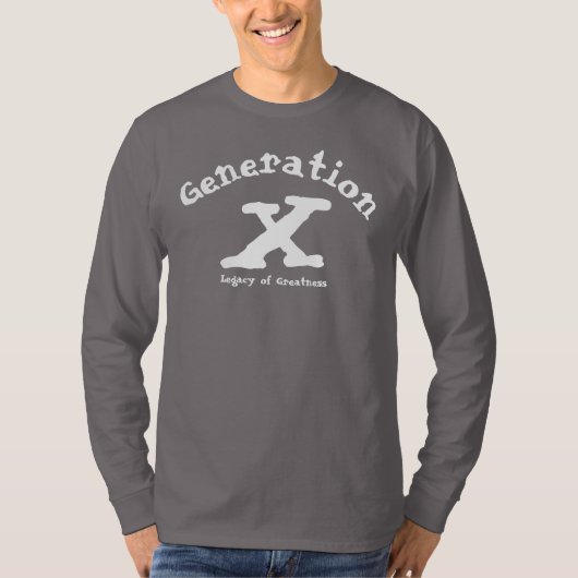 Generatie X T-shirt (Voorkant)