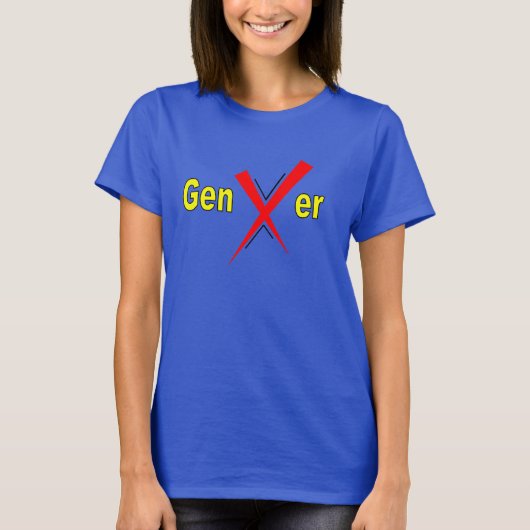 Generatie X T-shirt (Voorkant)