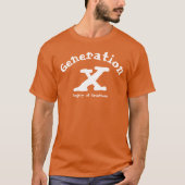 Generatie X T-shirt (Voorkant)