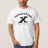 Generatie X T-shirt (Voorkant)