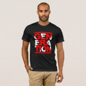 Generatie X T-shirt (Voorkant volledig)