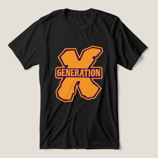 Generatie X Tri-Blend Shirt (Design voorkant)