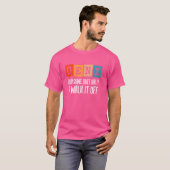 Generatie X - Wrijf wat vuil erop en loop het af - T-shirt (Voorkant volledig)