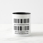 Generatie Y BAR CODE Mok (Midden)