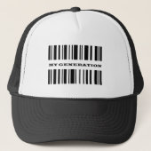 Generatie Y BAR CODE pet (Voorkant)