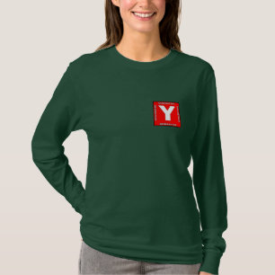 Generatie Y lange hoes voor vrouwen T-Shirt