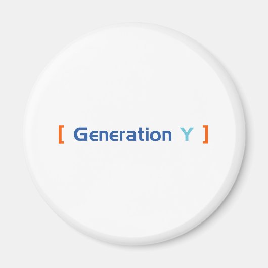 Generatie Y Magneet (Voorkant)