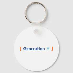 Generatie Y Sleutelhanger