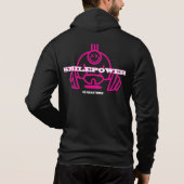 Generaties, stam van SmilePower Roze Hoodie (Achterkant)