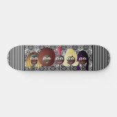 Generaties van Afrikaanse Amerikaanse vrouwen Persoonlijk Skateboard (Horizontaal)