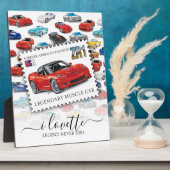 GENERATIES VAN AUTOMOBIELKUNST FOTOPLAAT (Zijkant)