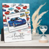 GENERATIES VAN AUTOMOBIELKUNST FOTOPLAAT (Zijkant)