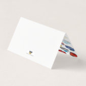 GENERATIES VAN AUTOMOBIELKUNST KAART (Achterkant)