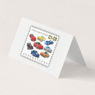 GENERATIES VAN AUTOMOBIELKUNST KAART
