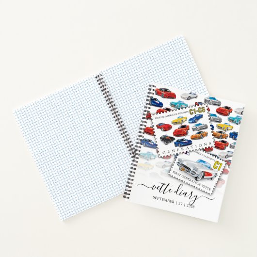 GENERATIES VAN AUTOMOBIELKUNST NOTITIEBOEK (Binnen)