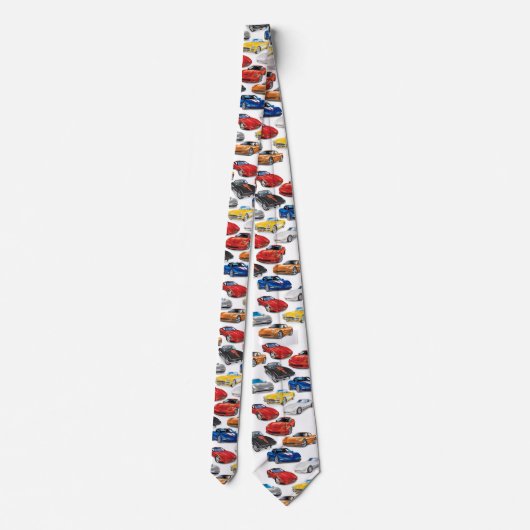 GENERATIES VAN AUTOMOBIELKUNST STROPDAS (Achterkant)