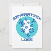 Generatieverlies  kaart (Achterkant)