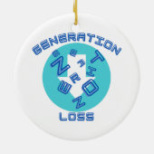 Generatieverlies Keramisch Ornament (Achterkant)
