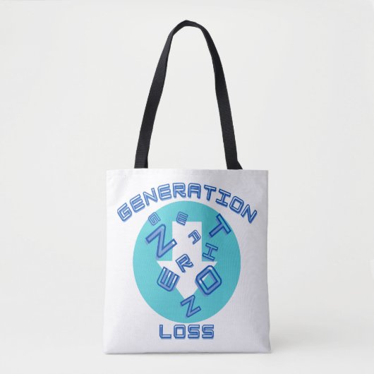 Generatieverlies Tote Bag (Voorkant)