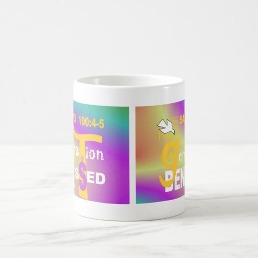 Generation Blessed (EngESP) Coffee Mok (Center)