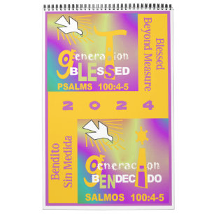 Generation Blessed© - Esp & Eng Calendar Kalender