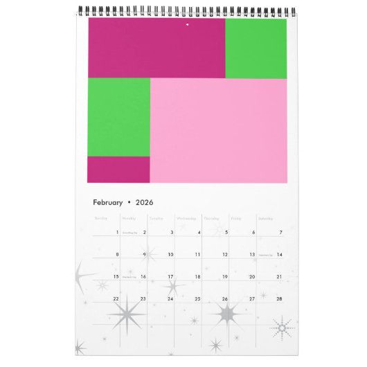 Generation Blessed© - Esp & Eng Calendar Kalender (Feb 2026)