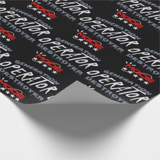Generation Operator Destroyer Mode Cadeaupapier (Hoek)