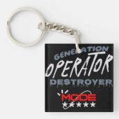 Generation Operator Destroyer Mode Sleutelhanger (voorkant)