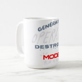 Generation Operator Vernietiger Modus Koffiemok (Voorkant links)