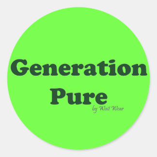 Generation Pure Ronde Sticker