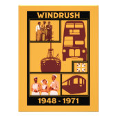Generation Windrush British History Foto Afdruk (Voorkant)
