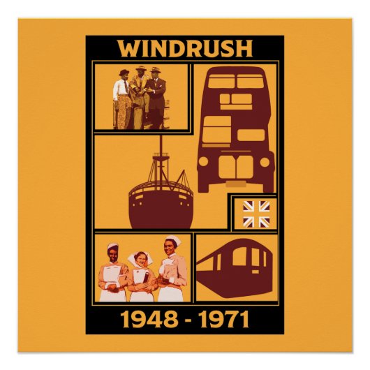 Generation Windrush British History Perfect Poster (Voorkant)