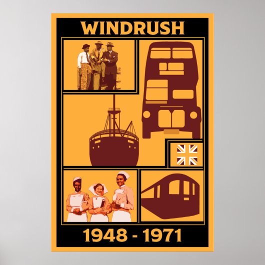 Generation Windrush British History Poster (Voorkant)