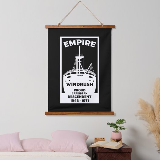 Generation Windrush Hangend Wandkleed (Slaapkamer)