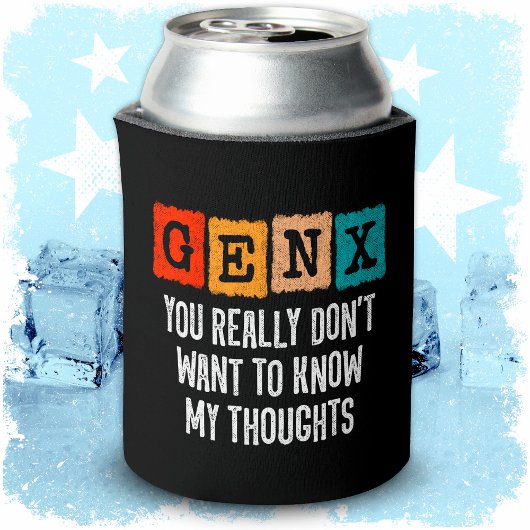 Generation X 80s Kind Gen X Gen Xer Funny Gen X Blikjeskoeler