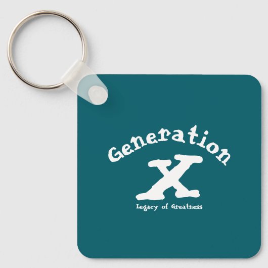 Generation X Acryl Sleutelhanger (Voorkant)