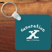 Generation X Acryl Sleutelhanger (Voorkant)