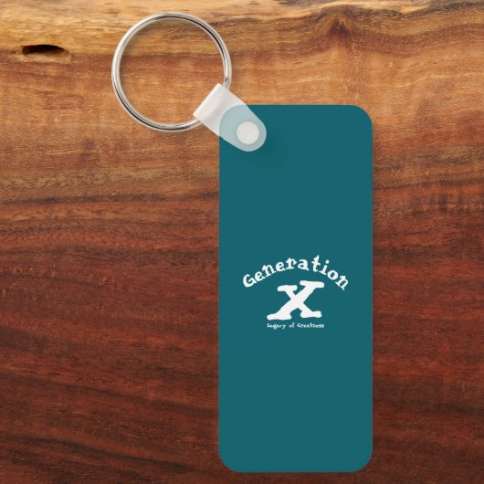 Generation X Acryl Sleutelhanger (Voorkant)
