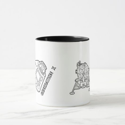 Generation X Apollo 11 Mug Mok (Midden)